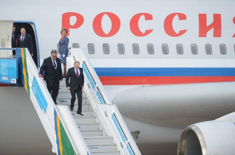 Putin G-20 için Antalya'da