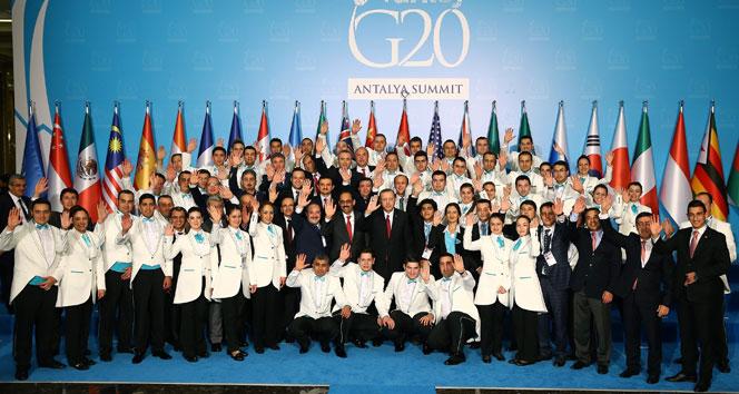Cumhurbaşkanı Erdoğan G-20 personelini unutmadı