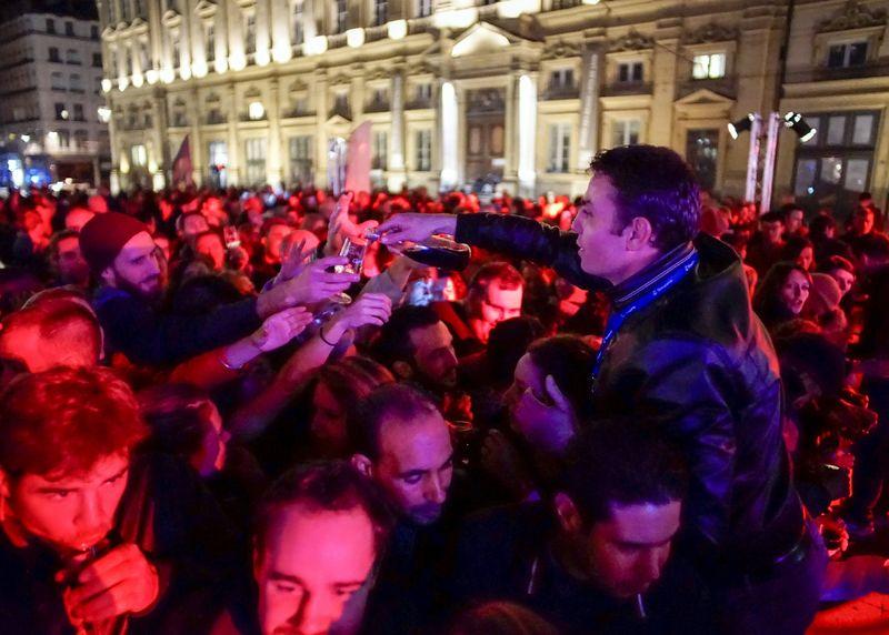 Fransa'da şarap festivali düzenlendi