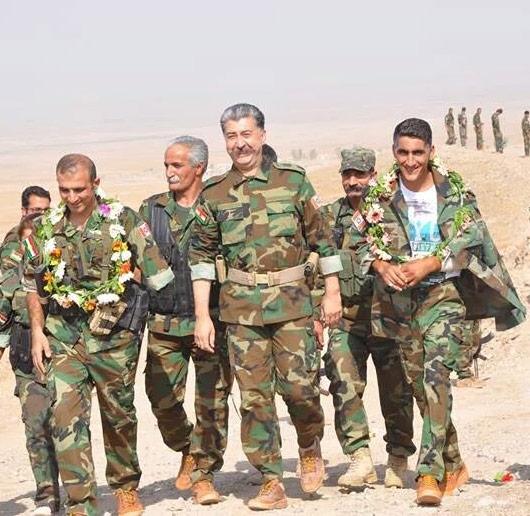 Stalin'e benzeyen Kürt komutan