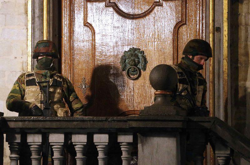 Brüksel'de hareketli anlar