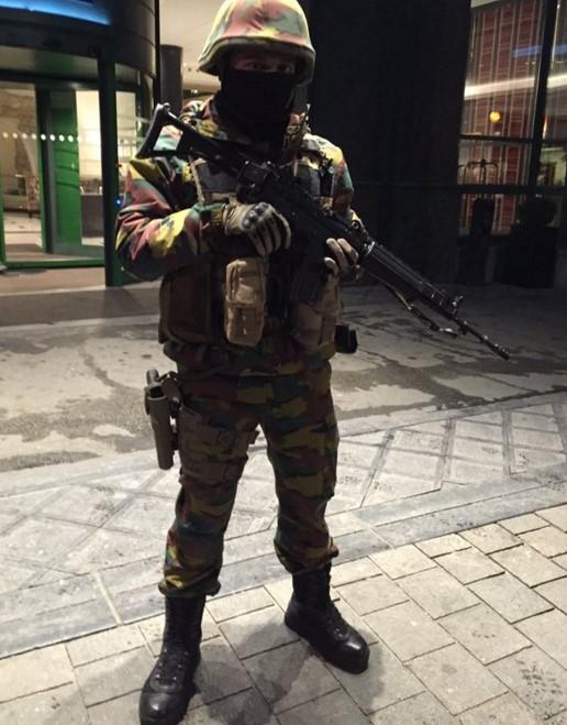 Brüksel'de hareketli anlar