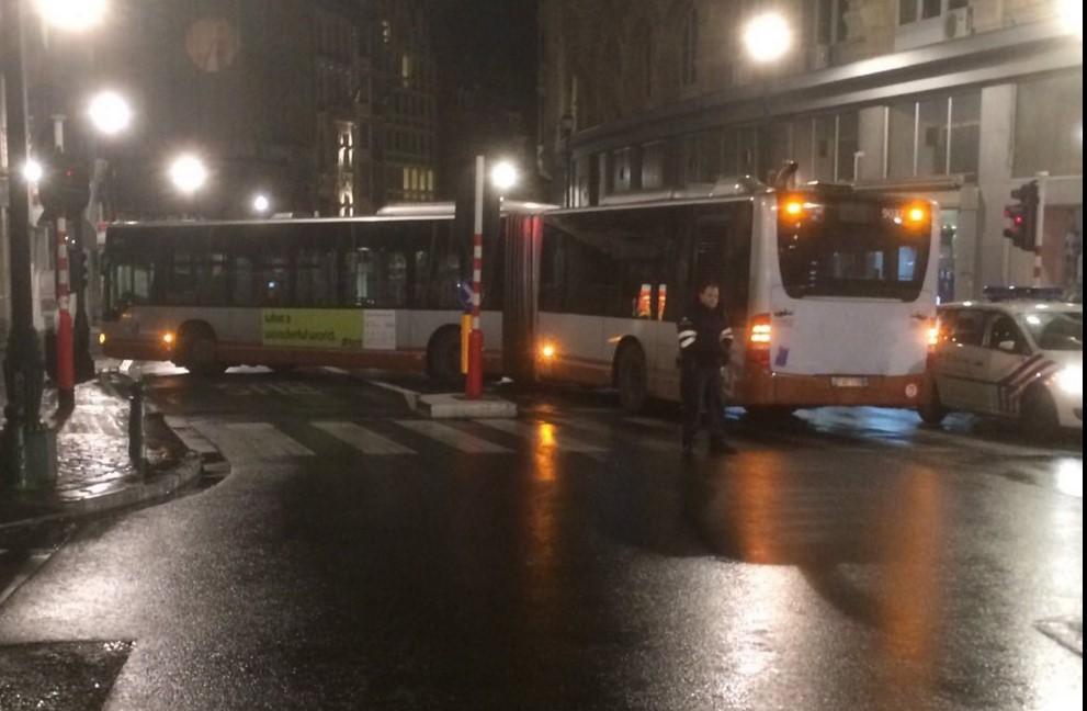 Brüksel'de hareketli anlar