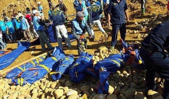 Myanmar’da toprak kayması: 90 ölü