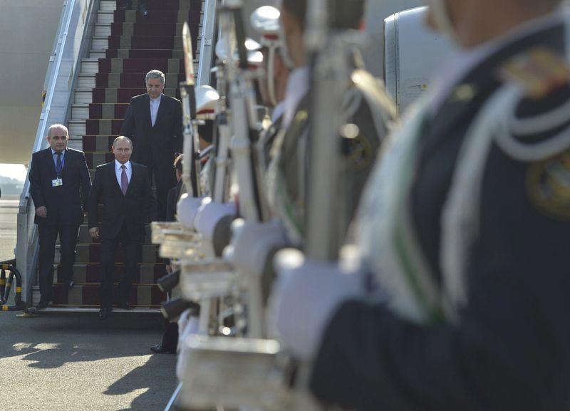 Putin 8 yıl sonra ilk kez Tahran'da