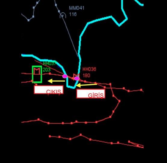 TSK Rus uçağının iz analizini yayınladı