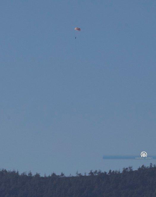 Pilotlardan biri Türkmenlerin elinde