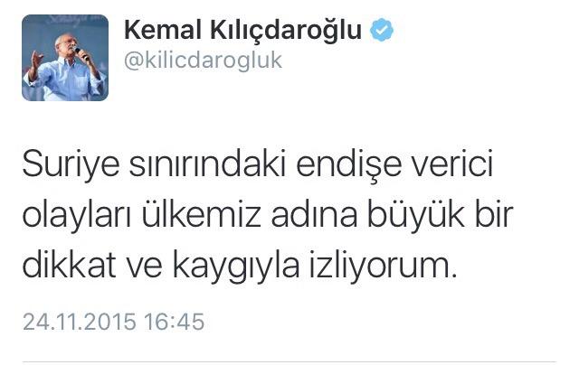 Kılıçdaroğlu'ndan düşürülen Rus uçağına ilişkin açıklama