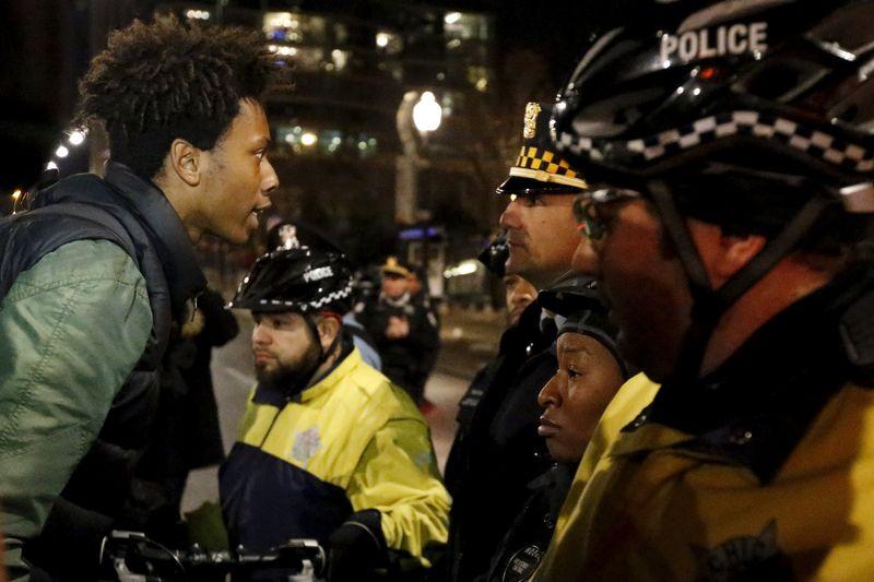 Chicago'da protesto gösterileri
