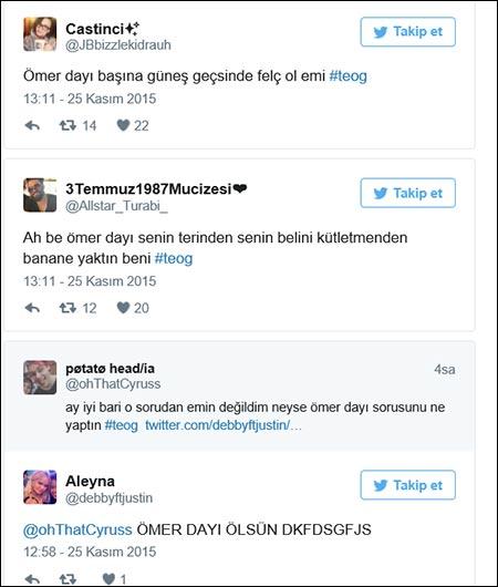 TEOG'da Ömer Dayı geyikleri