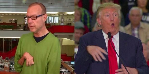 Donald Trump engelli muhabirle alay etti