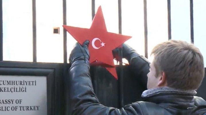 Rus savaş uçağını düşürmemiz Ukraynalıları sevindirdi