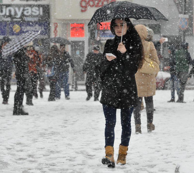 İstanbul'da kar yağışı için tarih verildi