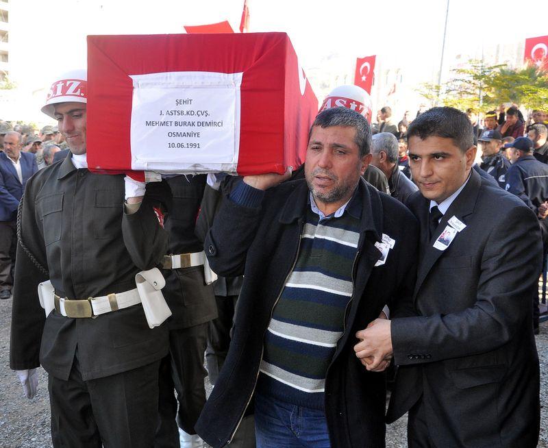 Osmaniyeli şehit astsubay toprağa verildi