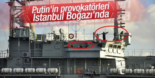 NATO gemileri Sarayburnu'nda