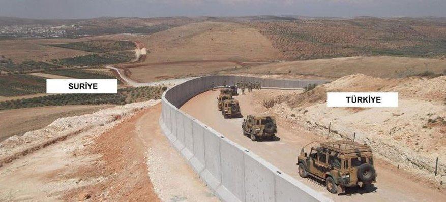 911 km'lik sınıra 20 bin asker