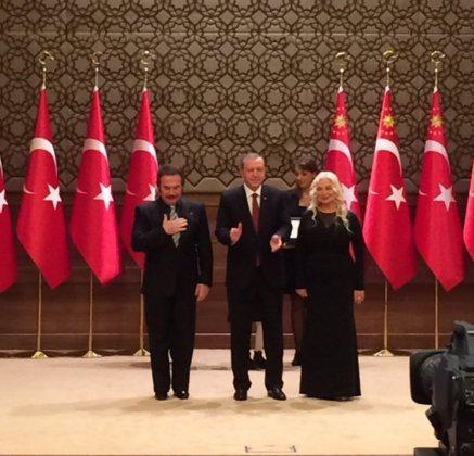 Cumhurbaşkanlığı ödülleri sahiplerini buldu