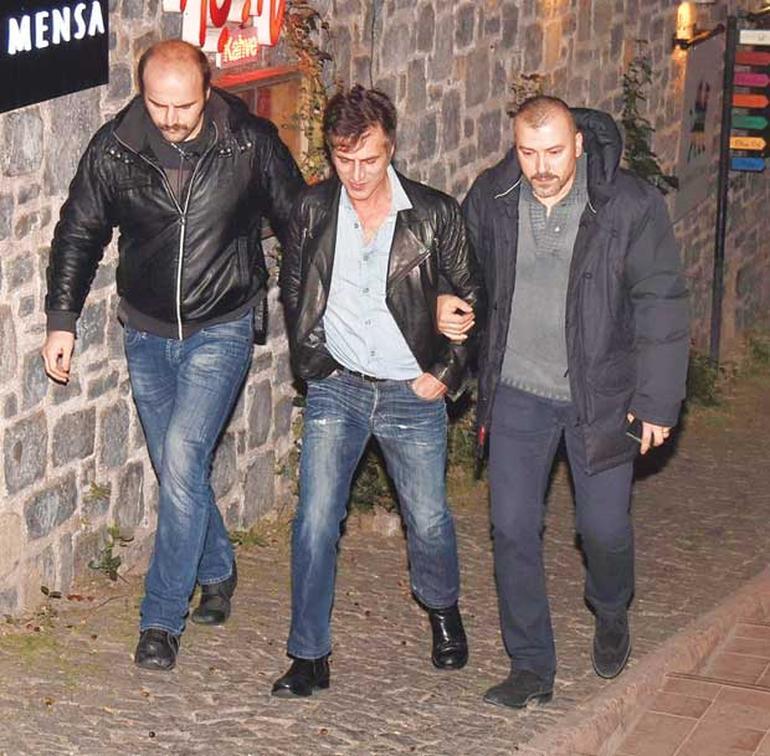 Teoman takside sızdı