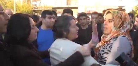 HDP'liler isyan eden vatandaşı susturmak istedi