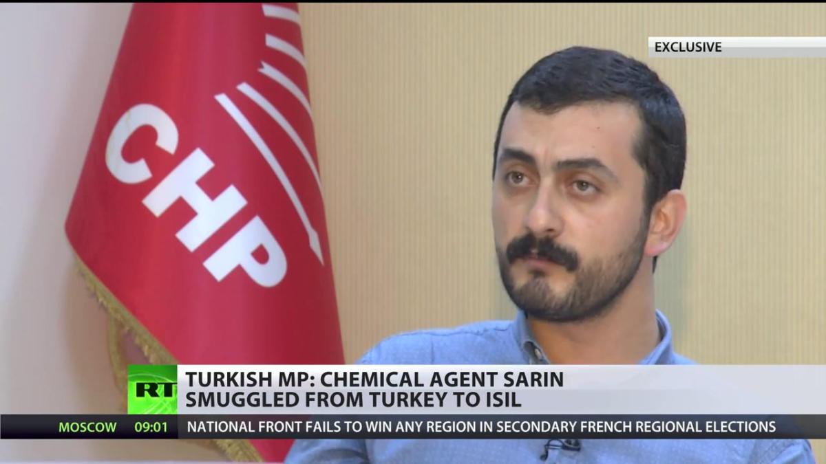 CHP'li vekil Rus kanalında Türkiye'ye iftira attı
