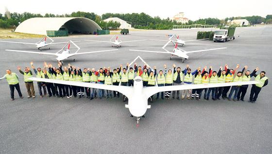 Milli İHA'ya yerli füze yerleştirildi