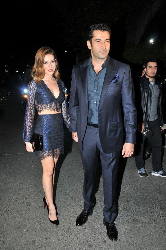 Sinem Kobal ve Kenan İmirzalıoğlu'nun kıyafet uyumu