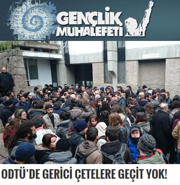 Mescide giden öğrencilere saldıran ODTÜ'lülerden açıklama