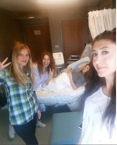 Ebru Destan doğum yaptı