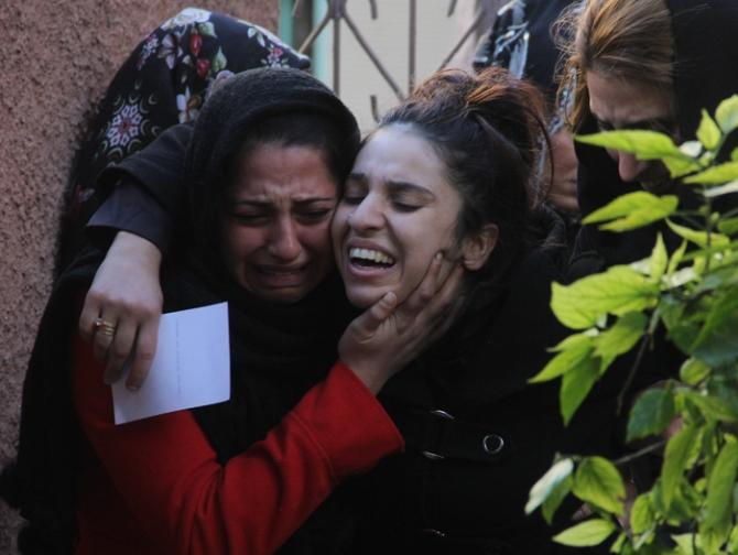 Şehit nişanlısının ağıtları herkesi ağlattı