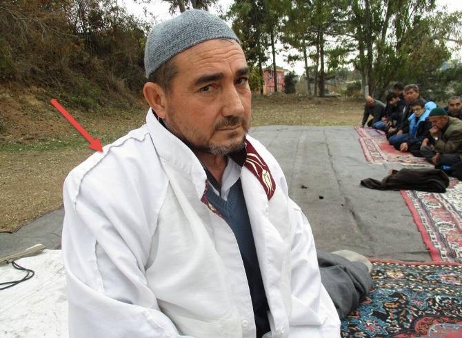 Adana'da ters cübbeyle yağmur duası