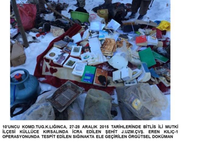 PKK sığınağından Kürtçe İncil çıktı