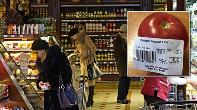 Rusya'da domatesin tanesi 6 TL'den satılıyor