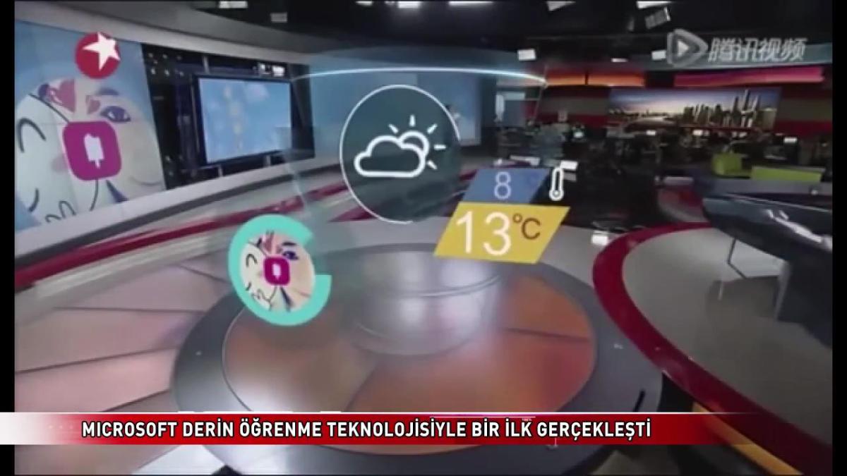 Yapay zekaya sahip ilk hava durumu sunucusu ortaya çıktı