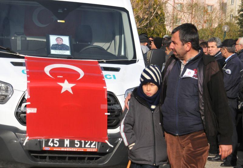 Cizre ve Sur'da şehit olan askerler için tören
