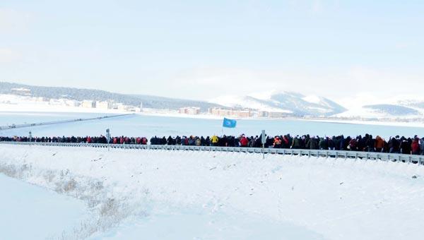 81 ilde Sarıkamış için yürüyüş düzenlendi