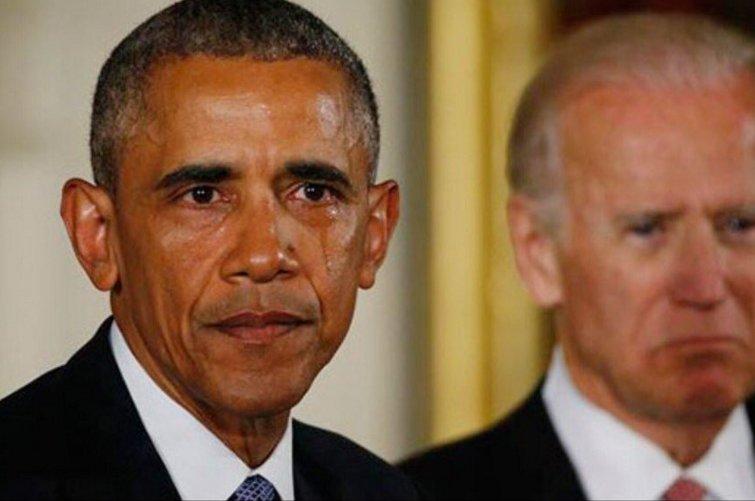 Obama silahlı saldırıda ölen ABD'li çocuklar için ağladı