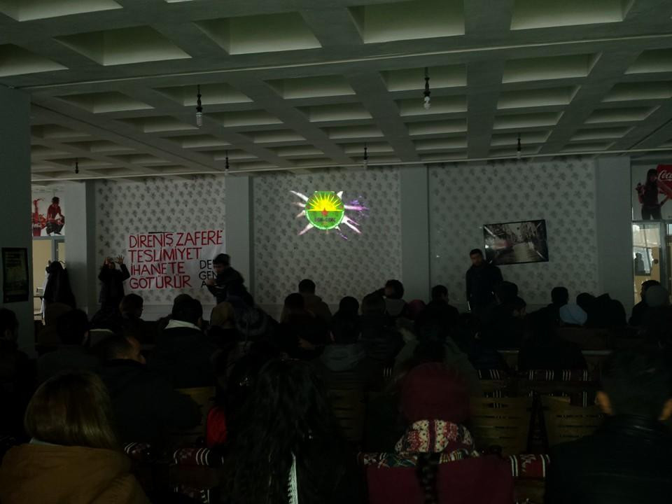 Dicle Üniv. Tıp fakültesinde PKK propagandası
