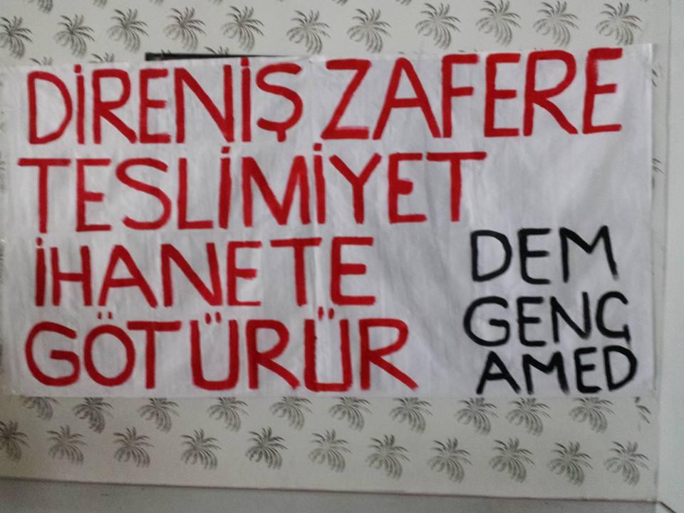 Dicle Üniv. Tıp fakültesinde PKK propagandası