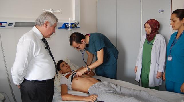 Böbreği kasığına yerleştirildi