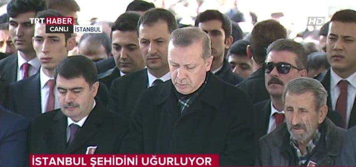 Özel harekatçı şehidin cenazesi Eyüp Sultan'dan kalktı