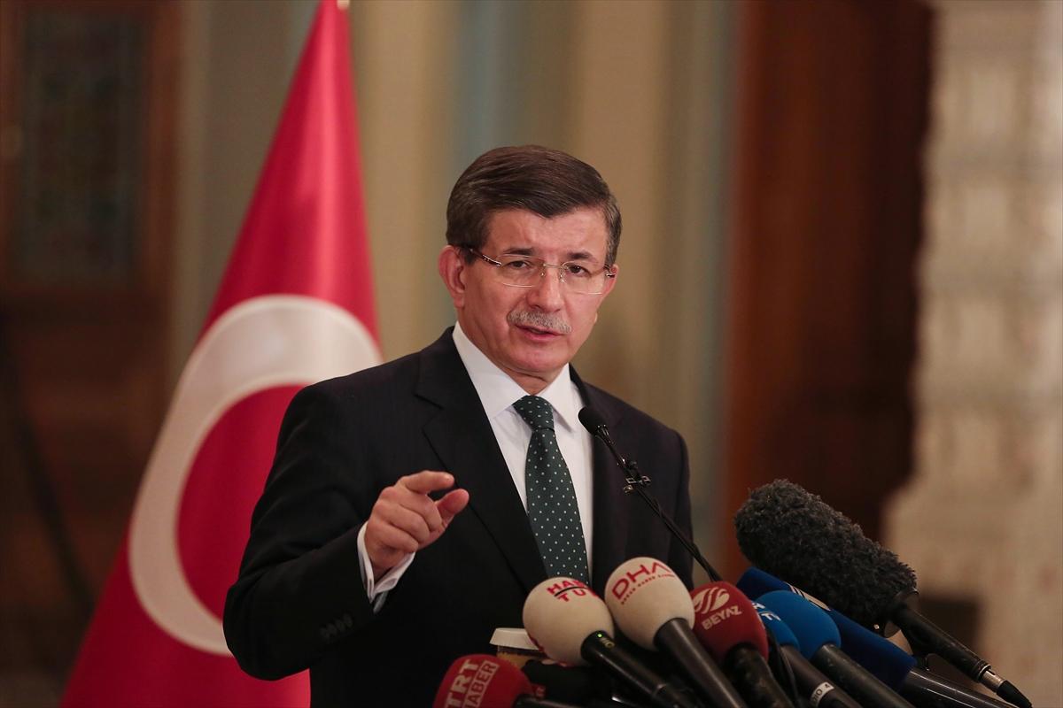 Başbakan Davutoğlu'ndan saldırıyla ilgili açıklamalar