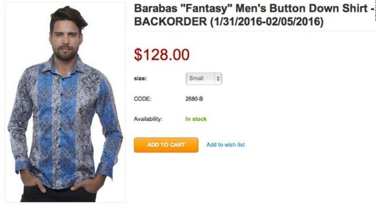 Meksikalı uyuşturucu baronunun gömleği yok satıyor