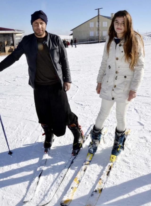 Siverek'te kayak sezonu açıldı