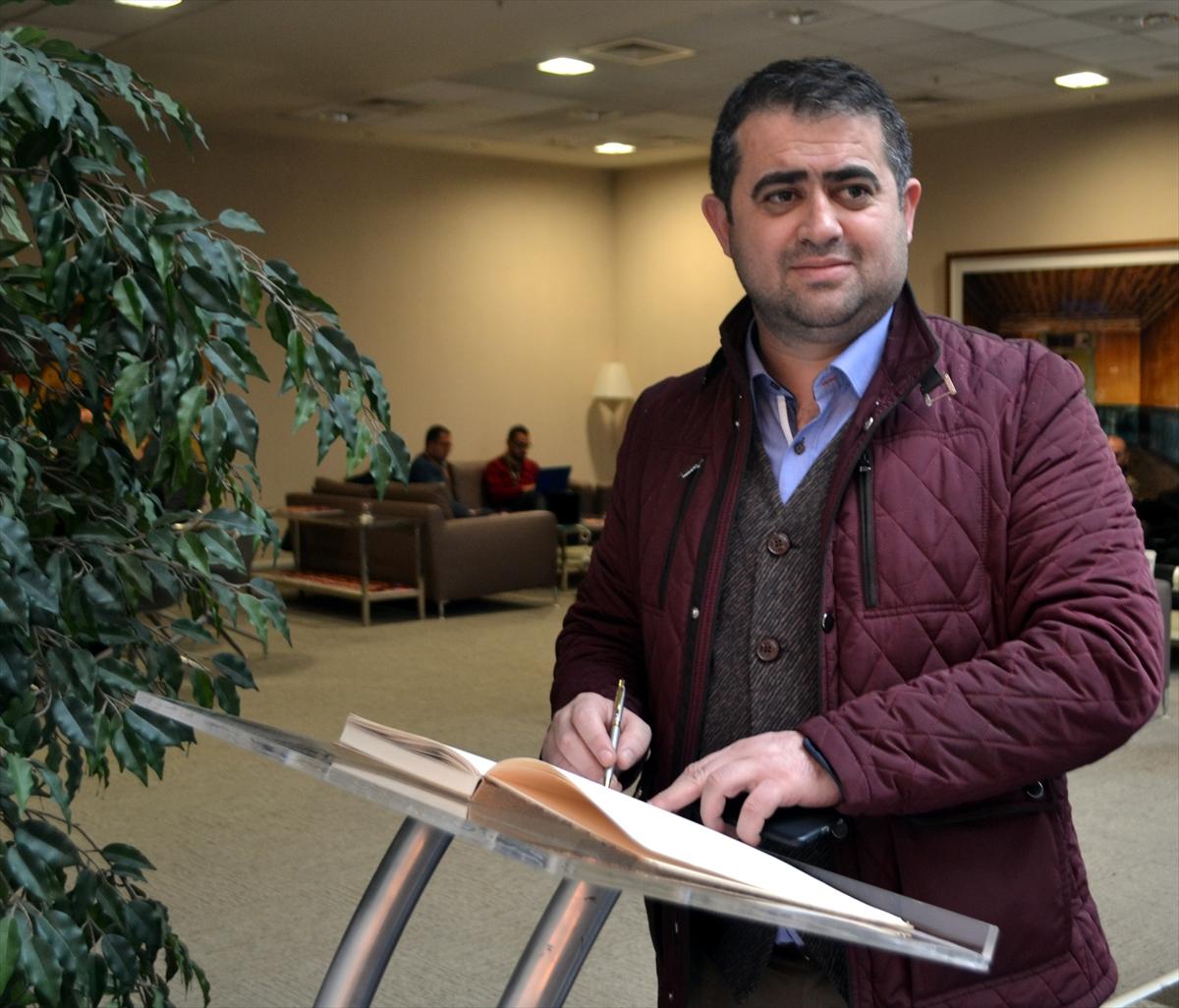 Hastanede Bahçeli'ye özel anı defteri