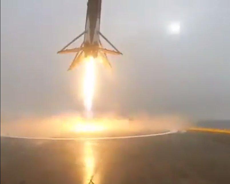 SpaceX'in Falcon roketi denize inemedi