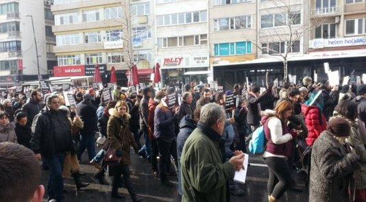 Şişli'de Hrant Dink anması