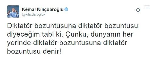 Kılıçdaroğlu Cumhurbaşkanı'na hakaretlerine devam etti