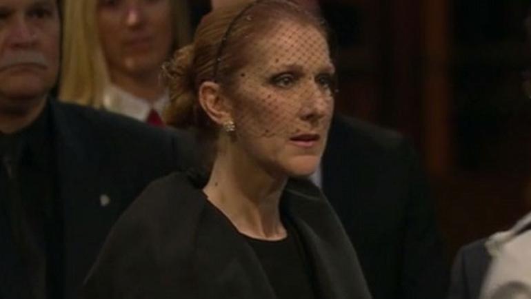 Celine Dion kocası ile vedalaştı