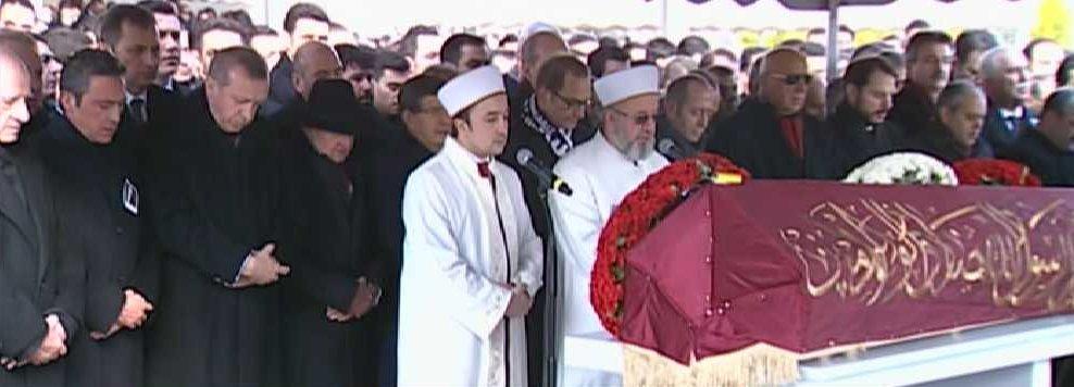 Erdoğan - Davutoğlu Koç'un cenazesine katıldı