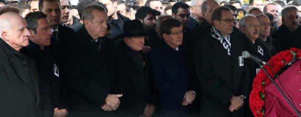 Koç'un cenazesinde Kılıçdaroğlu'nun Erdoğan'a komik bakışı